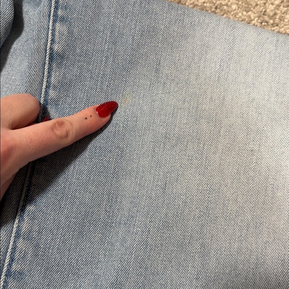 MOTHER Light Blue Cinch Greaser Ankle Jeans - Picture 8 of 13